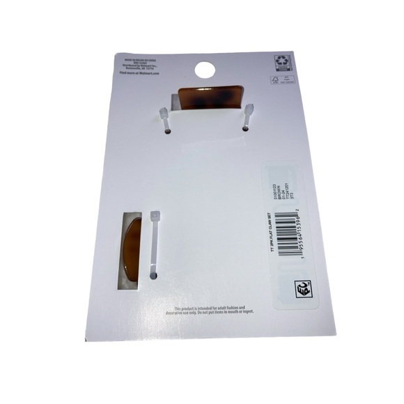 Flat Hair Claw Clips Set - Picture 6 of 8